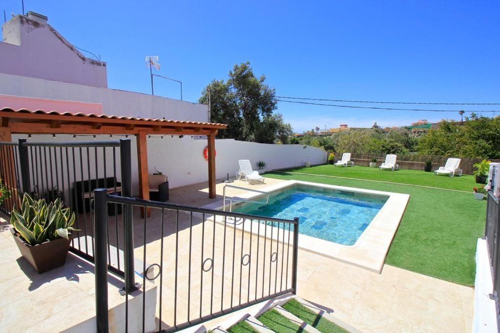 Villa Alto Arena piscina privada climatizada Ingenio Esterno foto