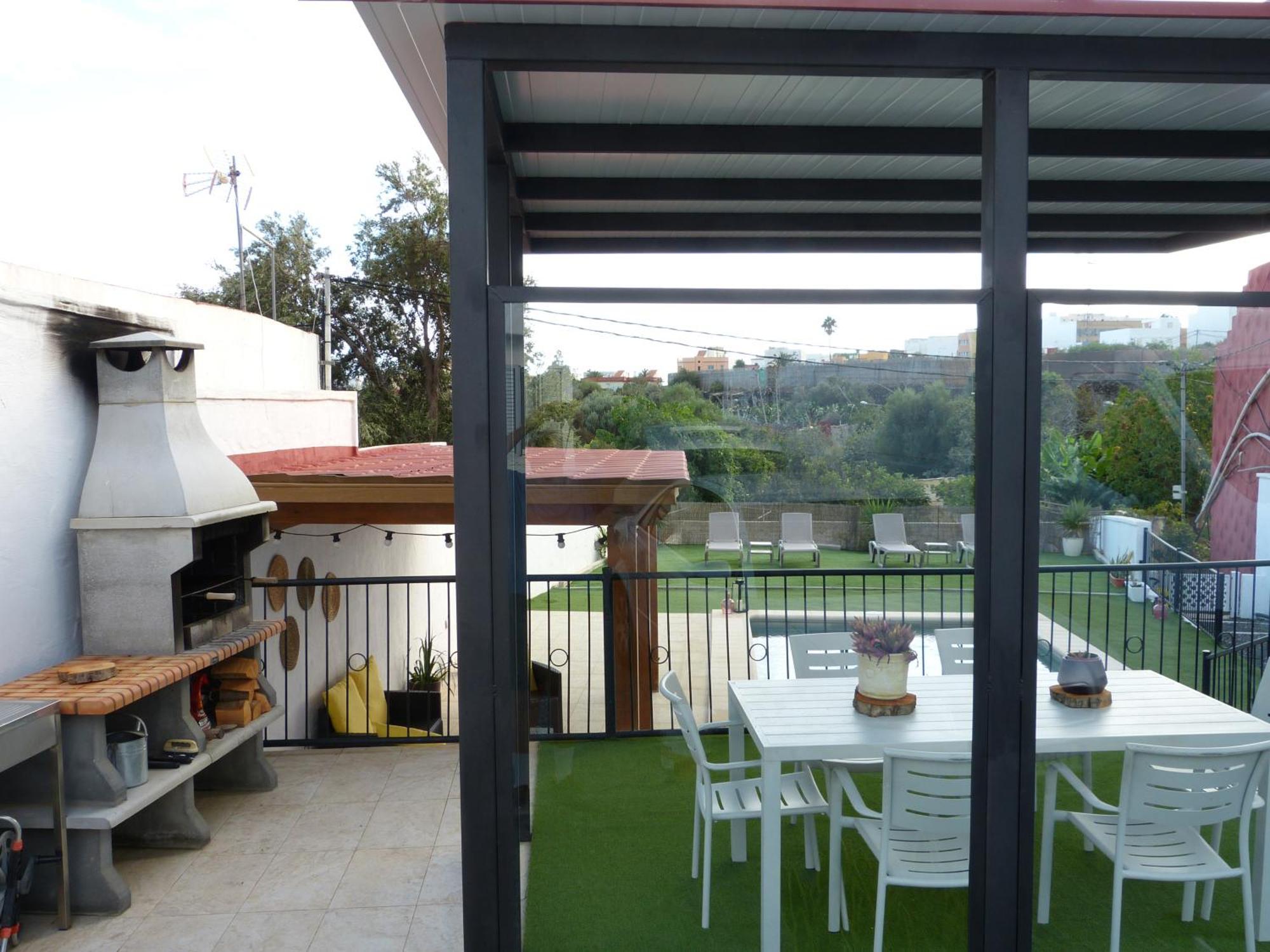Villa Alto Arena piscina privada climatizada Ingenio Esterno foto