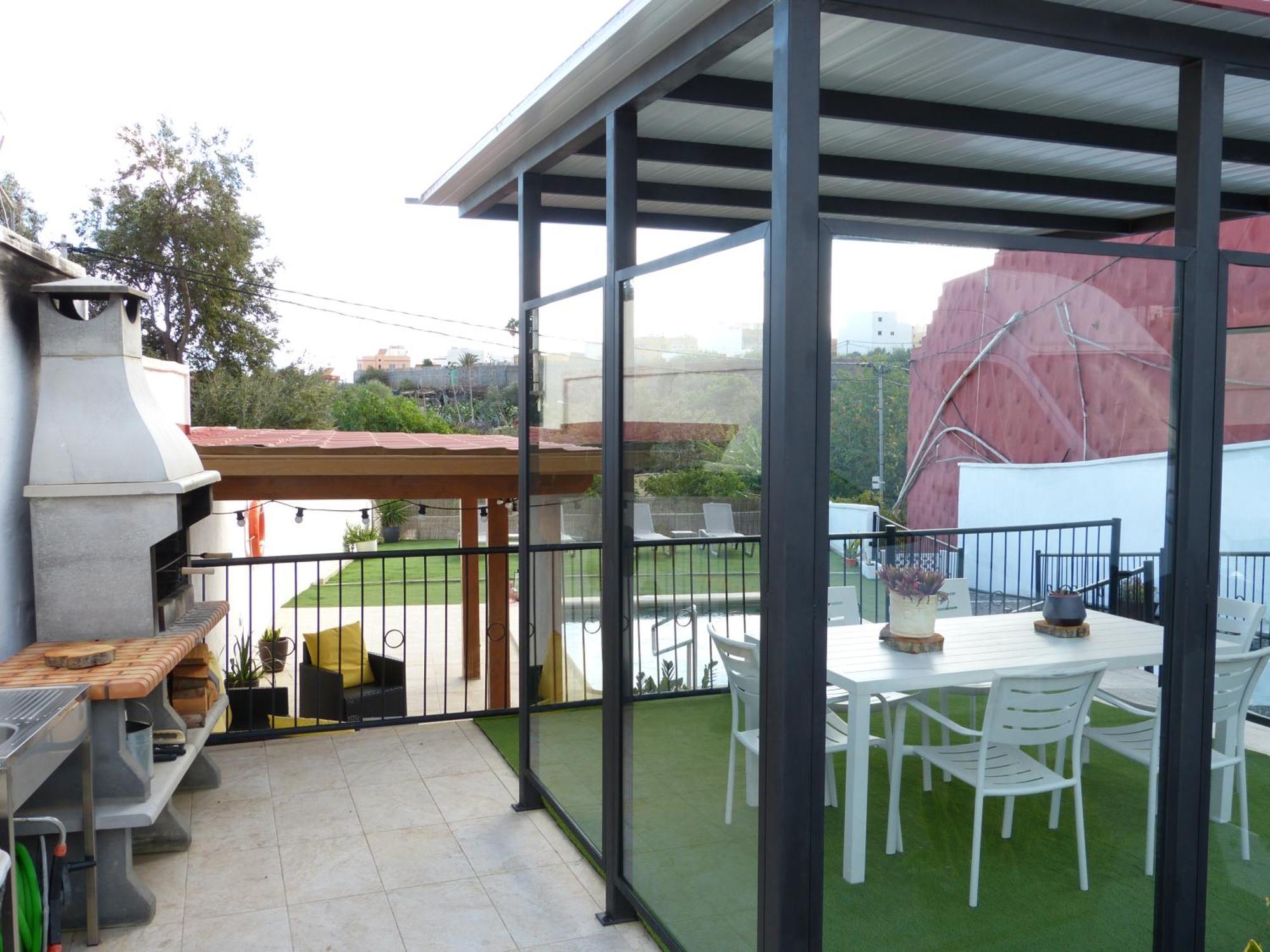 Villa Alto Arena piscina privada climatizada Ingenio Esterno foto