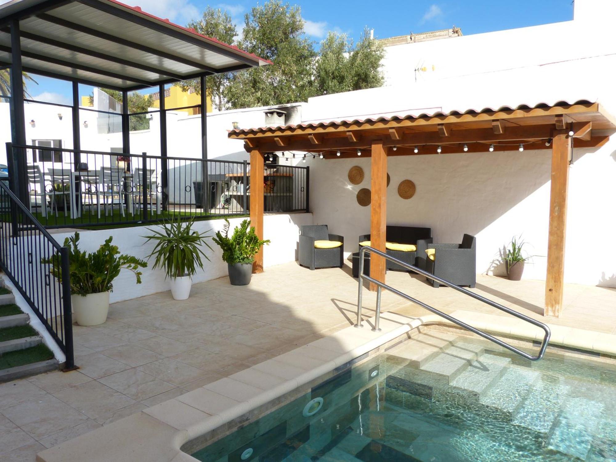 Villa Alto Arena piscina privada climatizada Ingenio Esterno foto