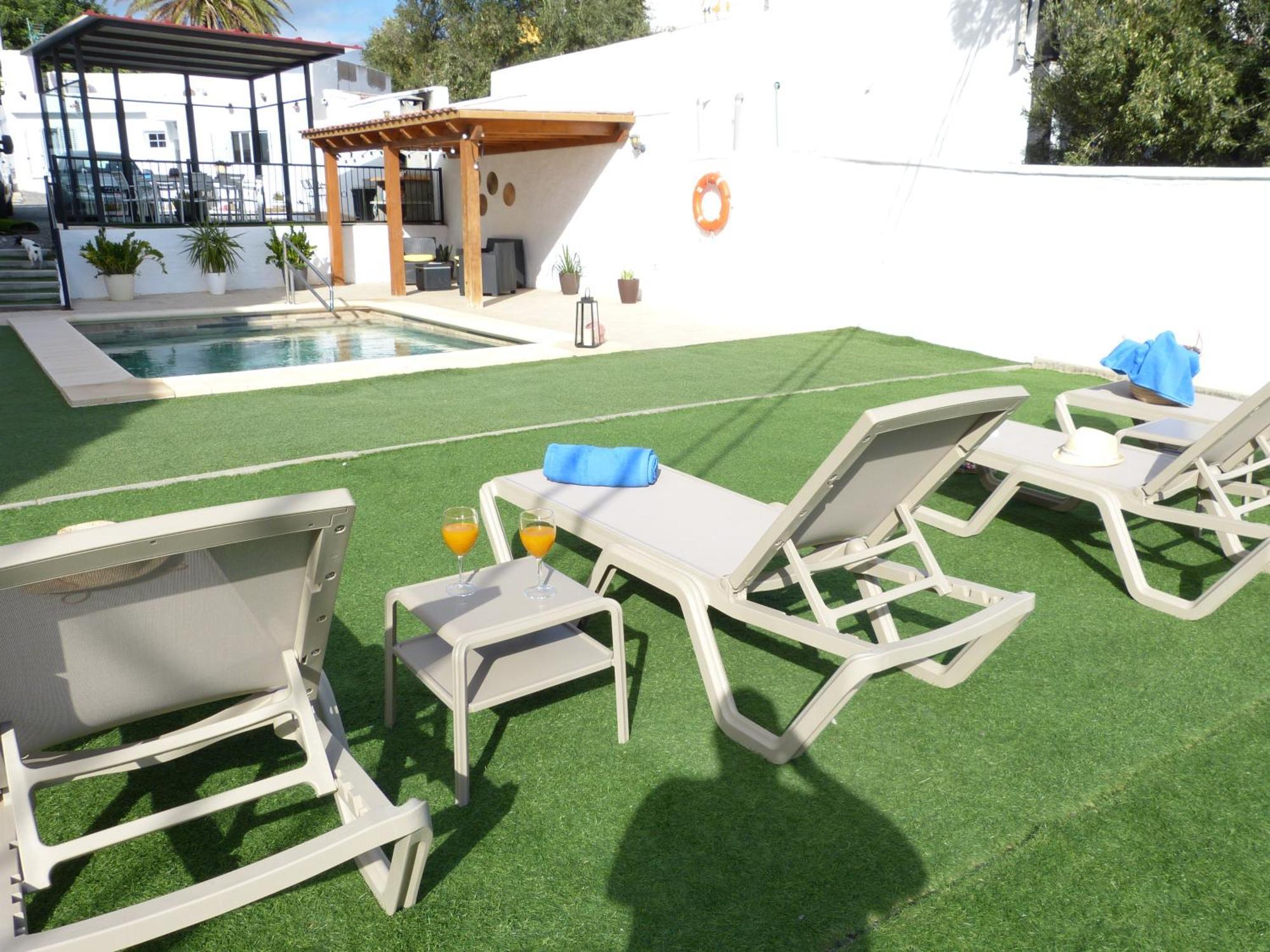 Villa Alto Arena piscina privada climatizada Ingenio Esterno foto